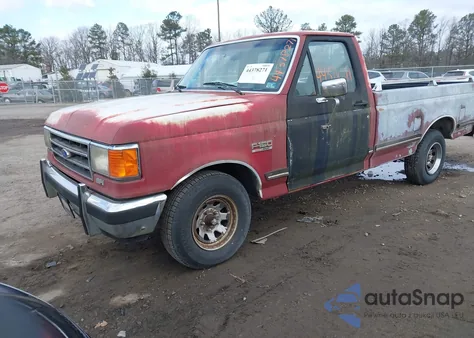 1991 Ford F150 из США, поврежденный, VIN 1FTDF15Y6MNB02304